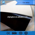 Glossy 1.27*50m 9mic 120g Liner Paper black glue self adhesive vinyl/vynil for business places
